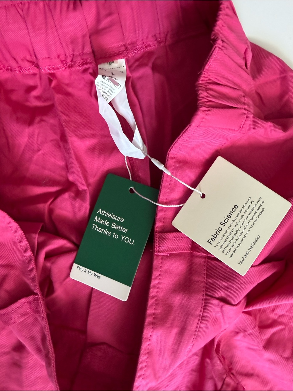 Halara Mid Rise Casual Joggers with Pockets in Pink size L Large NWT - Picture 10 of 15